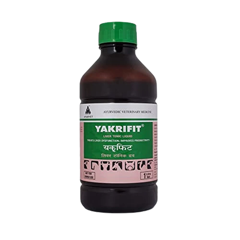 Yakrifit Liquid – Advanced Liver Tonic for Cattle, Goats & Livestock to Boost Liver Health & Productivity