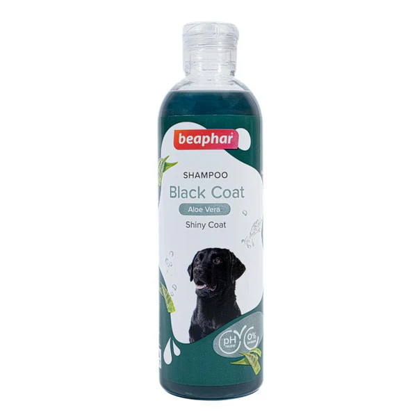 Beaphar Aleo Vera & Herbal Black Coat Shampoo for Dogs 250 Ml