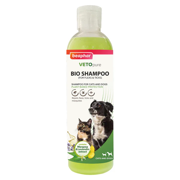 Beaphar Vetopure Bio Shampoo for Dogs and Cats 250 Ml