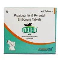 Feli D Deworming Tablets for Cats 4 Tablets