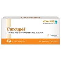 Curcupet (Curcumin) for Dogs & Cats 30 Tablets