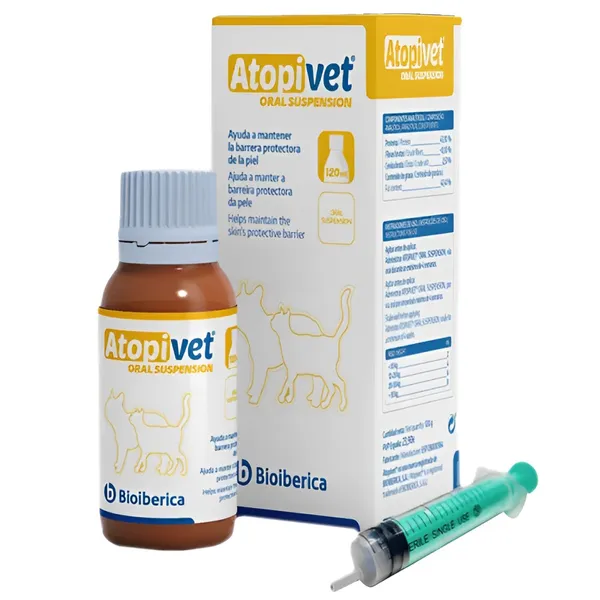 Atopivet Oral Suspension for Dogs and Cats 60 Ml