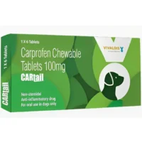 Cartail 100mg (Carprofen) Tablet for Dogs 6 Tablets