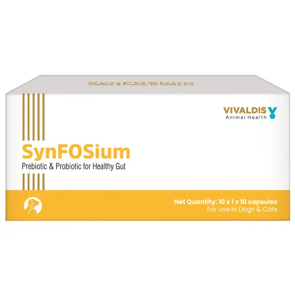 Synfosium Pre Probiotic Capsule for Dogs & Cats 10 Capsules