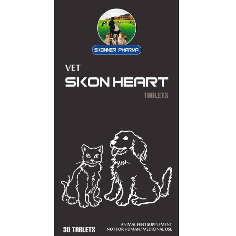 Vet- Skon Heart Tablet for Dogs and Cats 30 Tablets