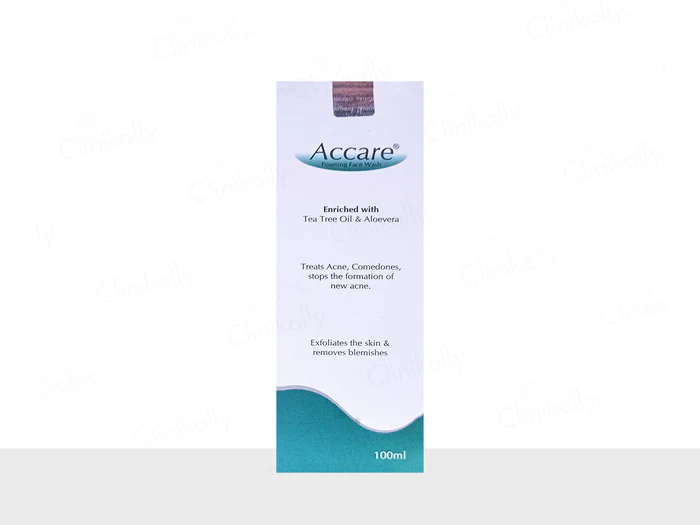 Accare Foaming Face Wash 100 Ml