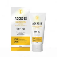 Adonis Adcross Sunscreen Lotion SPF 50 PA+++ 75 Ml
