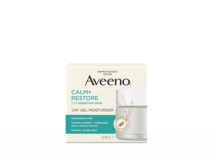 Aveeno Calm+ Restore Oat Gel Moisturiser 50 Ml