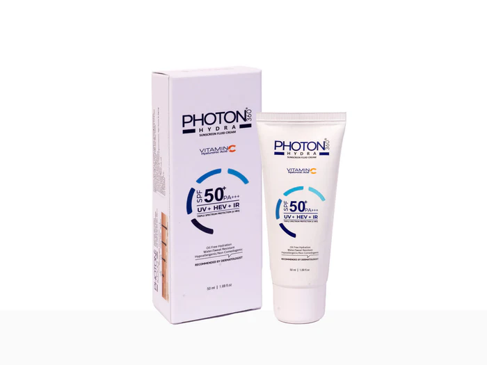 Aclaris Photon 360 Hydra Sunscreen Fluid Cream SPF 50+ 50 Ml