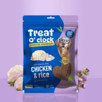 Treat O'Clock Chicken and Rice Treats for Dogs 75 Gm