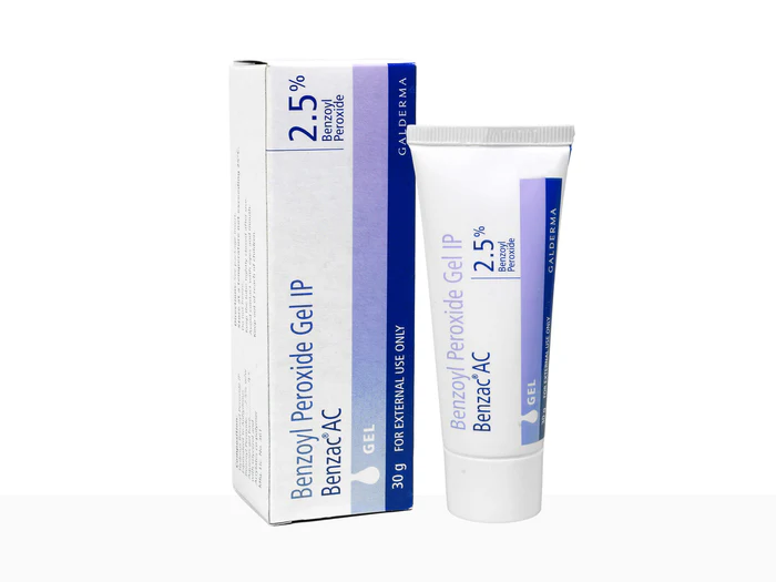 Benzac AC 2.5% Gel 30 Gm