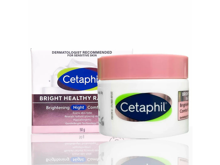 Cetaphil Bright Healthy Radiance Brightening Night Comfort Cream 50 Gm