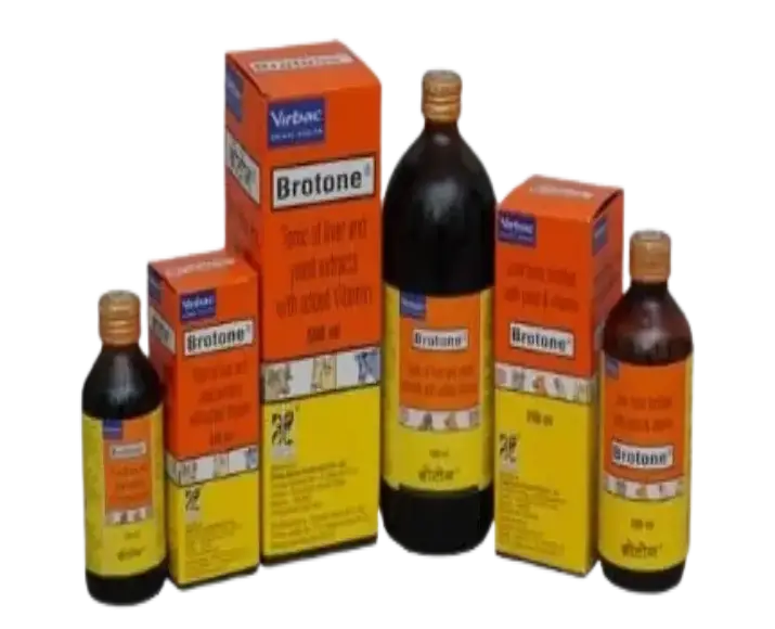 Brotone - Liver tonic fortified with Yeast & Vitamins Oral Liquid
