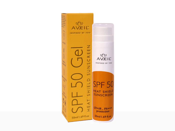 Aveil SPF 50 Gel Heat Shield Sunscreen 50 Ml
