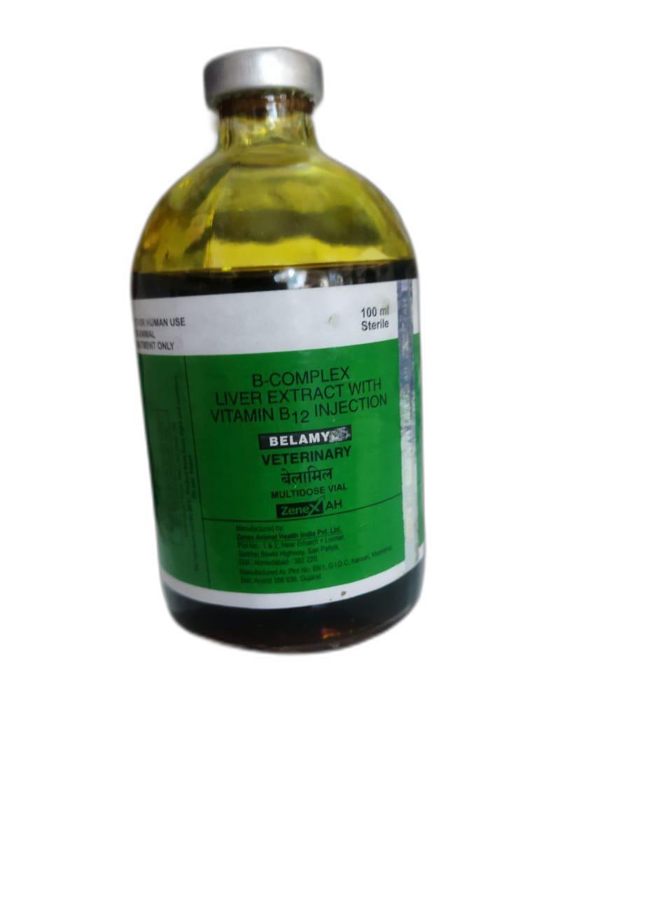 Belamyl 100 Ml Injection for Animals