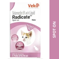 Radicate (Selamectin) Tick and Flea Control Spot On for Cats 0.75 Ml