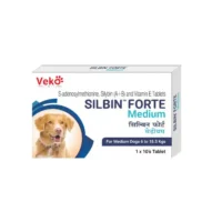 Silbin Forte Medium Tablets For Medium Dogs from 6 to 15kg 10 Tablets