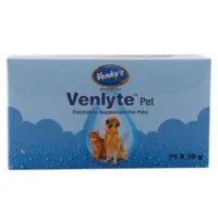 Venkys Venlyte Pet Electrolyte Supplement for Dogs and Cats 30 Gm(Pack of 10)