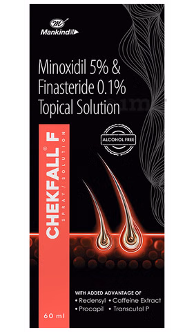 Chekfall-F 5% Topical Solution 60 Ml
