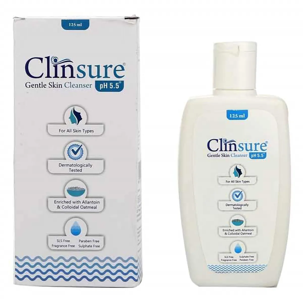 Clinsure Gentle Skin Cleanser 125 Ml