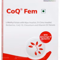 CoQ Fem Nutraceutical Tablet For Adult Women 15 Tablets