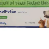 MoxelPet 250mg (Amoxycillin & Potassium Clavulanate) Tablet for Dogs and Cats 10 Tablets